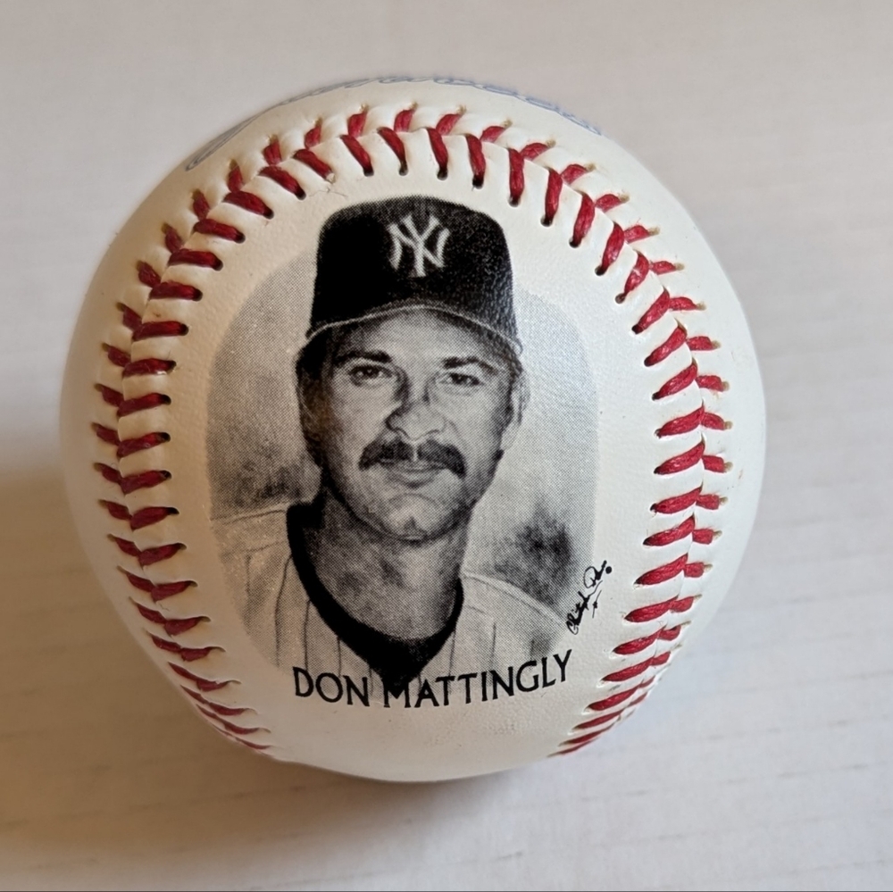 New York Yankees Don Mattingly Burger King Collectible Baseball